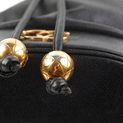 Chanel Bucket Bag Caviar Black