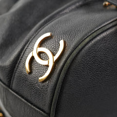Chanel Bucket Bag Caviar Black