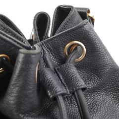 Chanel Bucket Bag Caviar Black