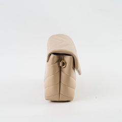 Saint Laurent Beige Toy Lou Lou