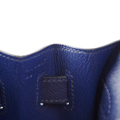 Hermes Kelly 32 Epsom Bleu Saphir - X Stamp