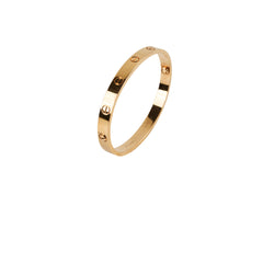 Cartier Love Bracelet Classic Pink Gold Size 17
