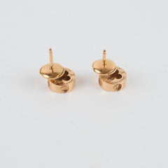 Louis Vuitton Empriente Ear Stud Earrings Rose Gold