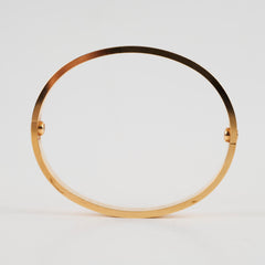 Cartier Love Bracelet Classic Pink Gold Size 17