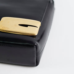 Gucci Vintage Shoulder Bag Black