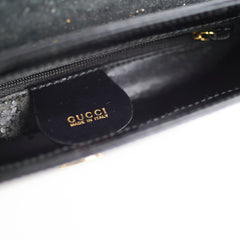 Gucci Vintage Shoulder Bag Black