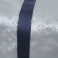 Louis Vuitton Satellite Keepall 50 Bandouliere Silver
