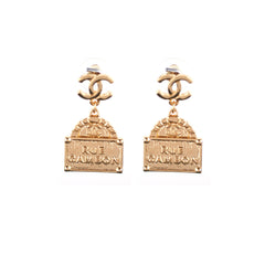 Chanel Gold Cambon Earrings