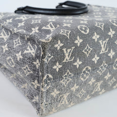 Deal of The Week - Louis Vuitton Jacquard Denim On The Go MM Monogram Grey