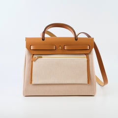 Hermès Herbag 31 Criss Viking Canvas W Stamp