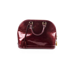 Louis Vuitton Alma PM Vernis Burgundy