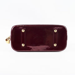 Louis Vuitton Alma PM Vernis Burgundy