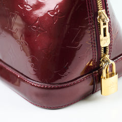 Louis Vuitton Alma PM Vernis Burgundy