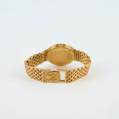 Audemar Piguet 18k Yellow Gold Diamond Pave Cobra/Bamboo Watch