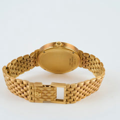 Audemar Piguet 18k Yellow Gold Diamond Pave Cobra/Bamboo Watch