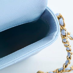 Chanel Chanel 21K Iridescent Blue My Perfect Fit Mini