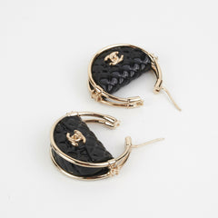 Chanel Hoop Bag Earrings