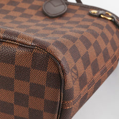 Louis Vuitton Neverfull PM Damier Ebene Shoulder Bag