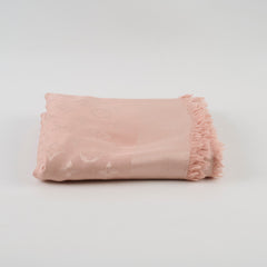 Louis Vuitton Pink Wool Silk Shawl