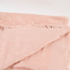 Louis Vuitton Pink Wool Silk Shawl