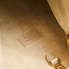 Louis Vuitton Low Key Hobo MM Grained Calfskin Beige