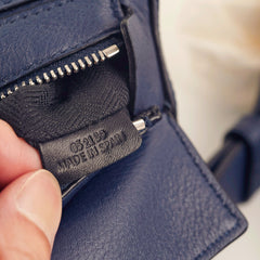Loewe Mini Puzzle Navy Belt Bag