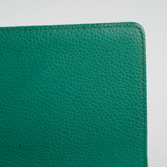 Chanel Green Caviar Long Wallet