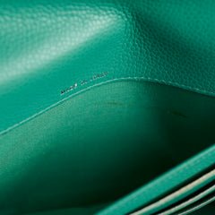 Chanel Green Caviar Long Wallet