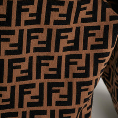 Fendi Long Monogram Knit Dress (Size 42)