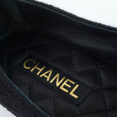 Chanel Espadrille Black Size 40