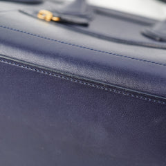 Celine Micro Luggage Bag Navy