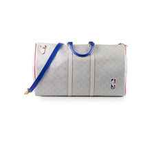 Louis Vuitton x NBA Virgil Abloh Antartica Keepall 55 Bandouliere Monogram Light Grey