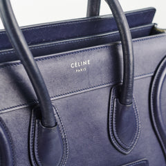 Celine Micro Luggage Bag Navy