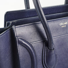 Celine Micro Luggage Bag Navy