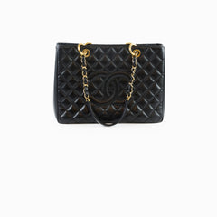 Chanel GST Caviar Black GHW