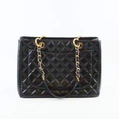 Chanel GST Caviar Black GHW