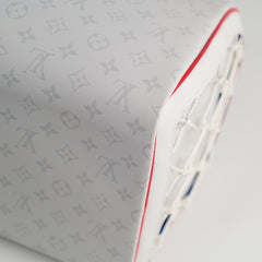 Louis Vuitton x NBA Virgil Abloh Antartica Keepall 55 Bandouliere Monogram Light Grey