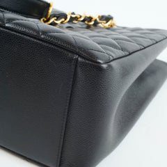 Chanel GST Caviar Black GHW