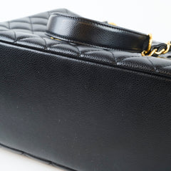 Chanel GST Caviar Black GHW
