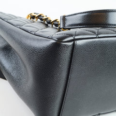 Chanel GST Caviar Black GHW