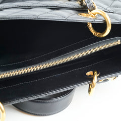 Chanel GST Caviar Black GHW