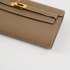 Hermes Kelly To Go Etoupe Cherve Etoupe Z Stamp