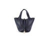 Hermes Picotin 18 Clemence Blue Nuit T Stamp