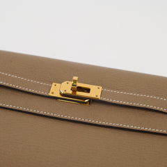 Hermes Kelly To Go Etoupe Cherve Etoupe Z Stamp