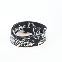 Christian Dior Medium Lady D-Lite Plan De Paris Black
