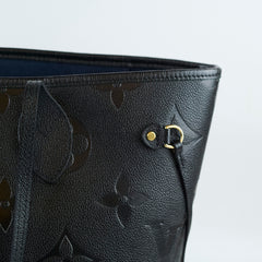 Louis Vuitton Neverfull MM Black Empreinte (2022)