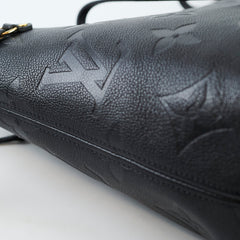 Louis Vuitton Neverfull MM Black Empreinte (2022)