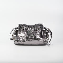 Balenciaga Neo Cagole XS Bag Silver