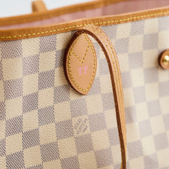 Louis Vuitton Neverfull GM Damier Azur (with Pouch)