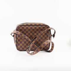 Louis Vuitton Damier Volga Chapman Men's Crossbody Brown
